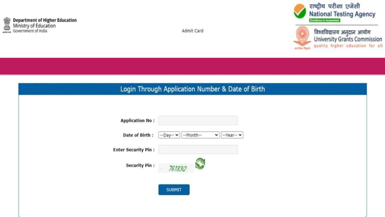 UGC NET 2024 Exam Date and Admit Card